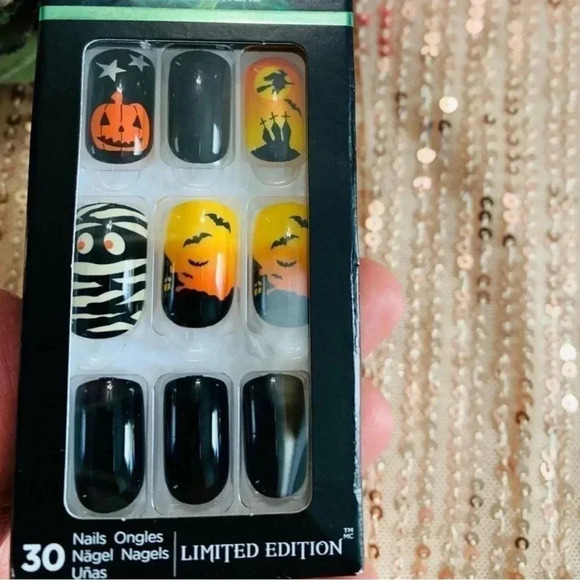 NEW ImPRESS GLOW IN THE DARK HALLOWEEN NAILS - Picture 4 of 5
